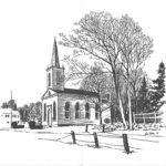 Milton Trinity Episcopal Church, Litchfield, CT Artist's Rendering