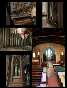 Church of the Messiah, Rhinebeck, NY - removal photos